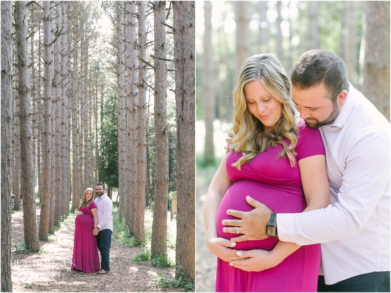 maternity photography at Retzer nature center