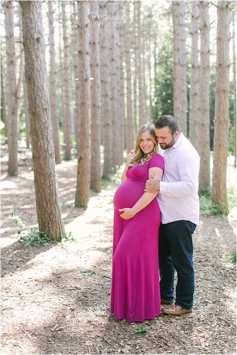 maternity photography at Retzer nature center