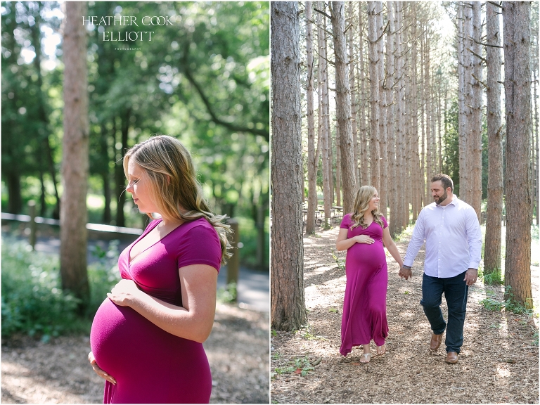 maternity photography at Retzer nature center