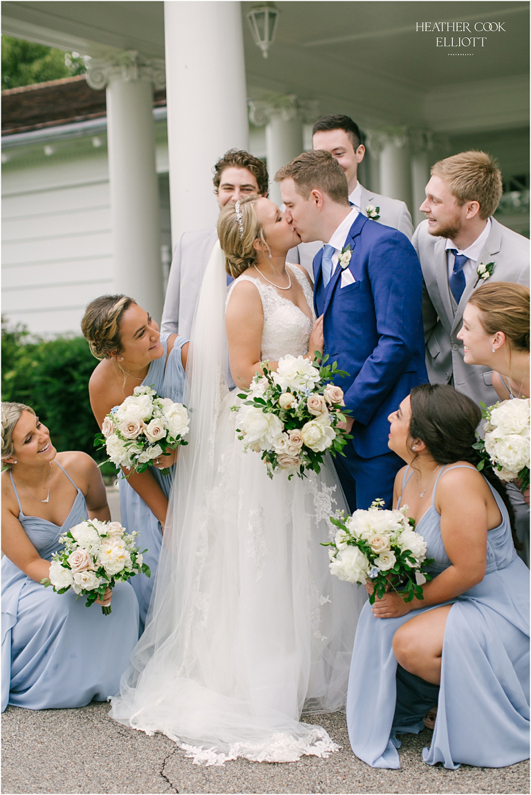 Milwaukee Lake Park Bistro wedding in July 2020