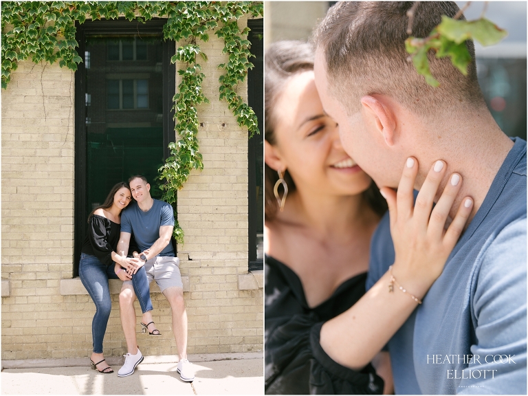 third ward sexy sweet engagement photography