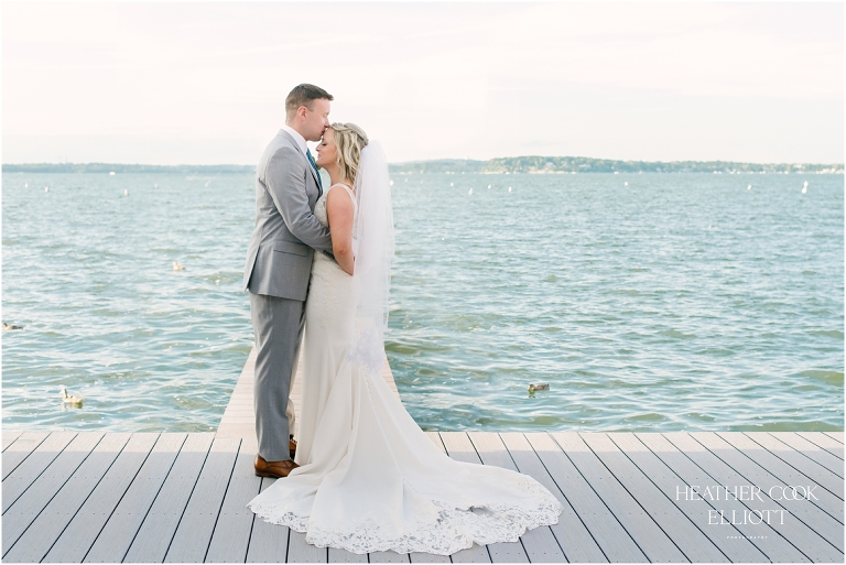 madison memorial union wedding portrait