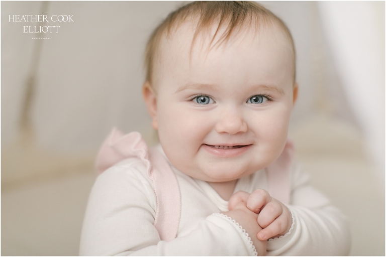 natural light 1 year old at home