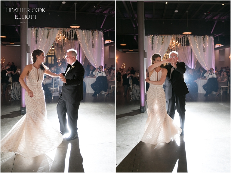 the atrium shorewood wedding dancing & reception