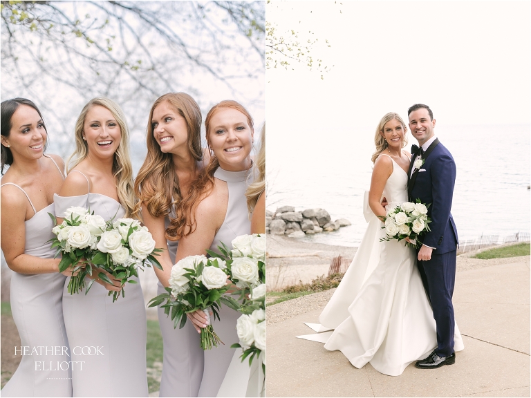 milwaukee spring wedding with couture bride