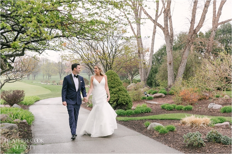 northshore country club wedding in spring