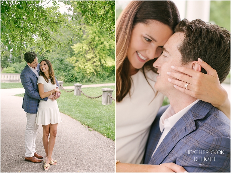 Lake Park and Lakefront Engagement Session