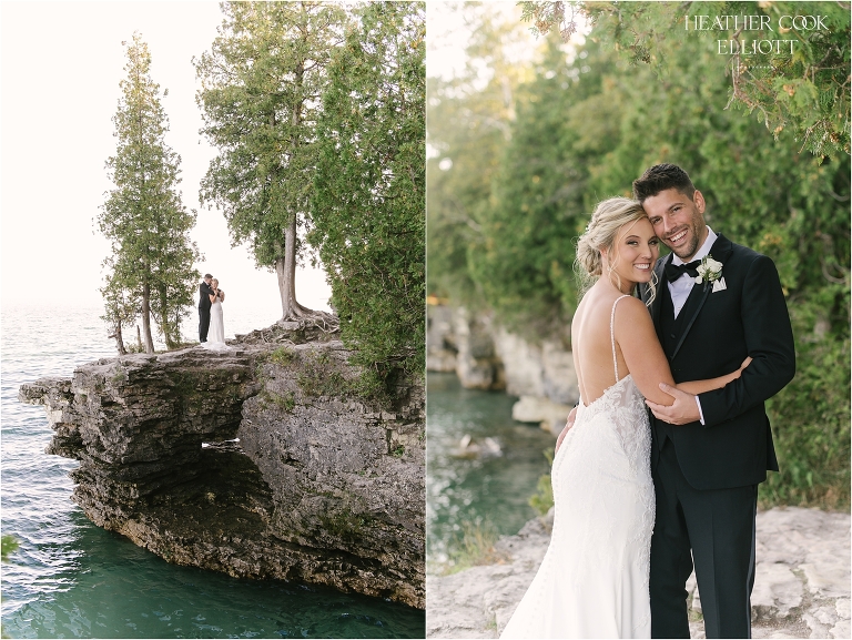 door county wedding at whitefish dunes state park
