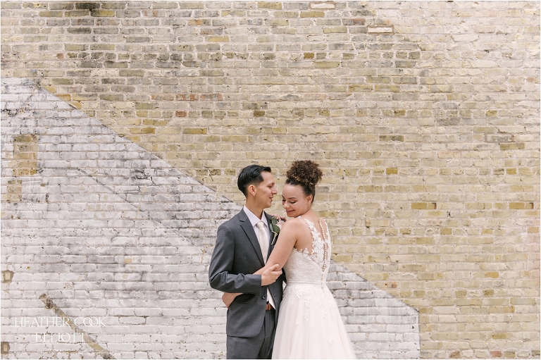 mercantile hall wedding portraits