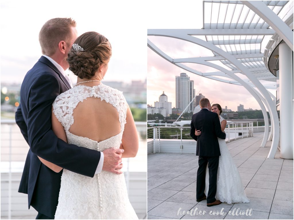 discovery world and pilot house wedding photographer