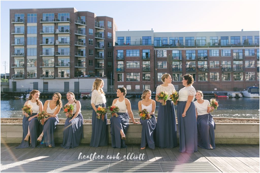milwaukee fall bridesmaid