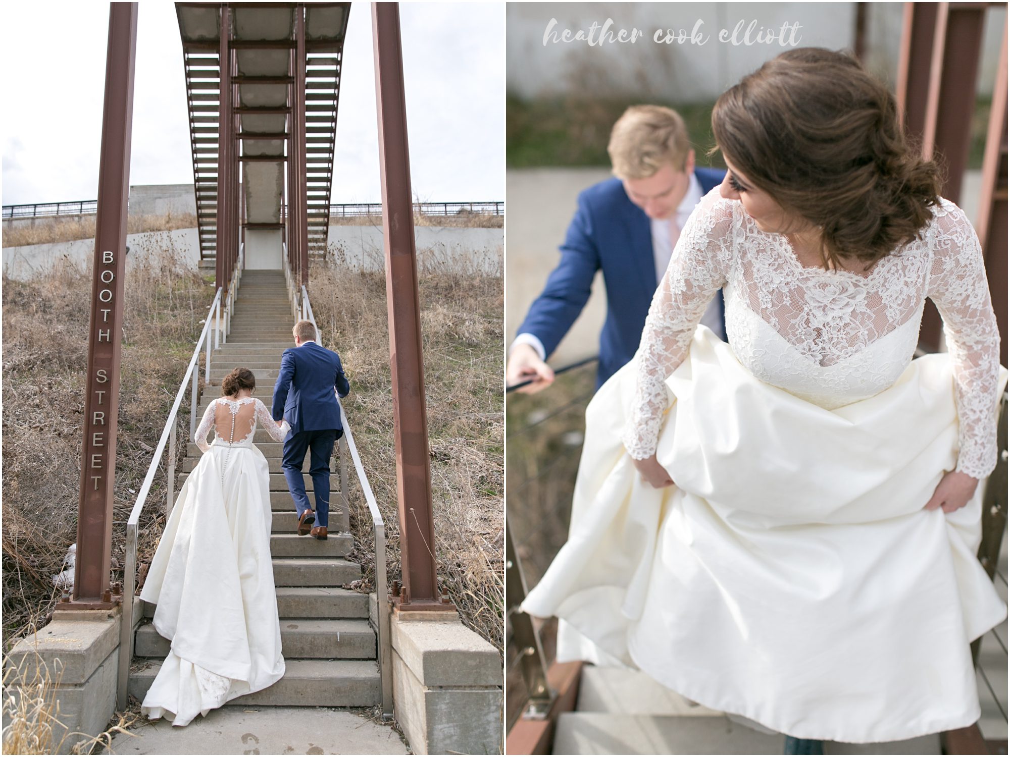 milwaukee wedding bridal portraits commerce street