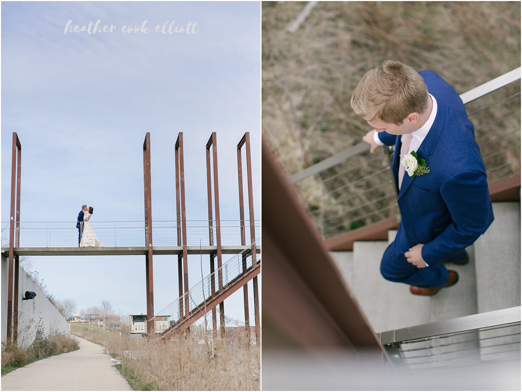milwaukee wedding bridal portraits commerce street