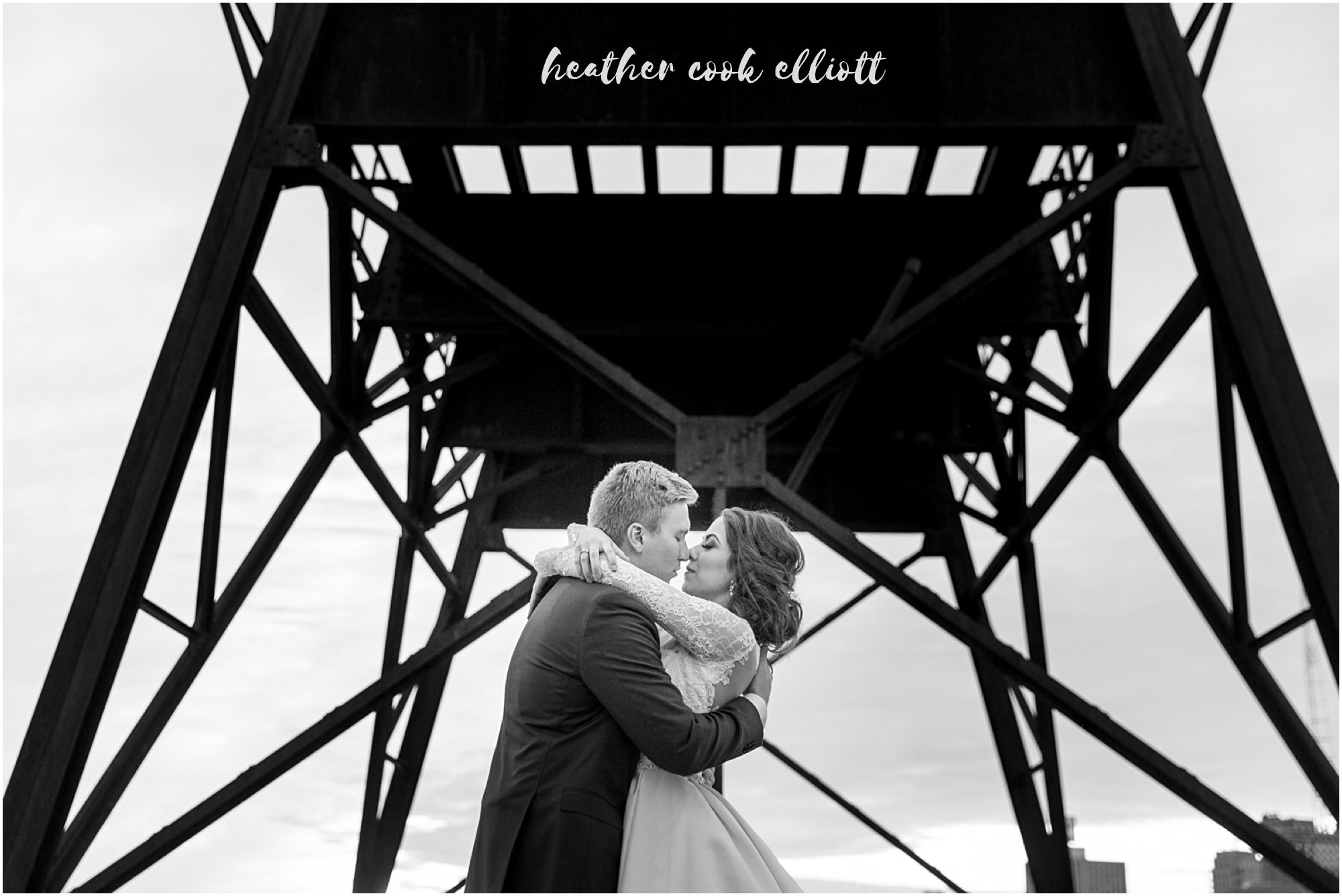 pritzlaff wedding on roof