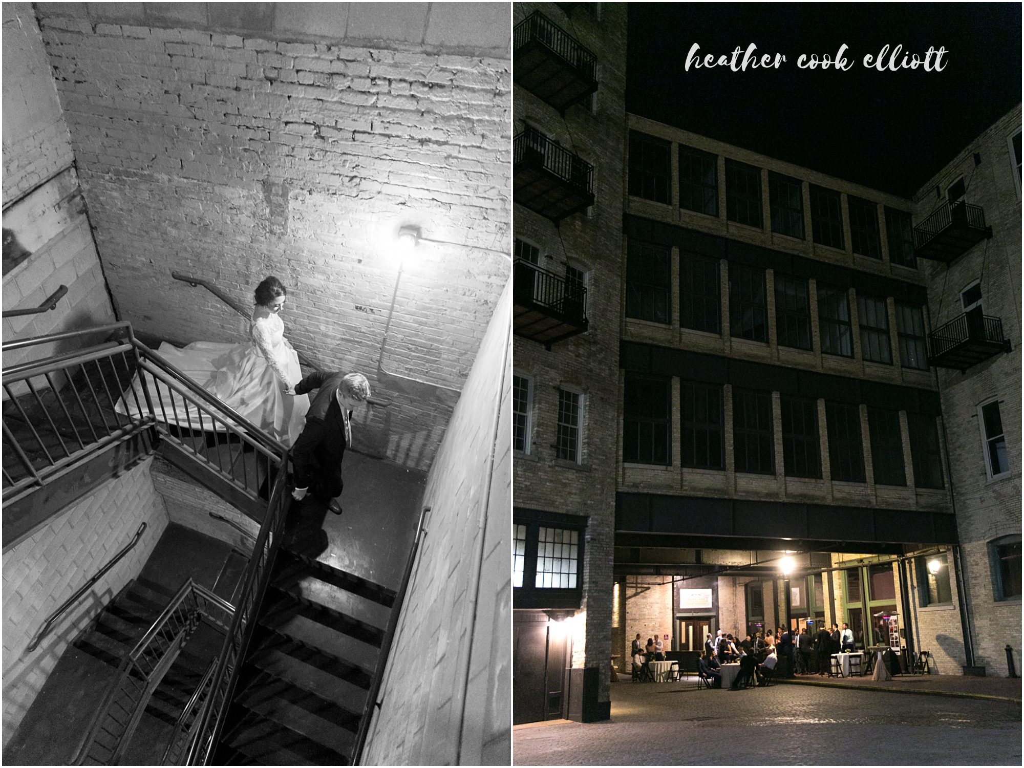 pritzlaff wedding at night