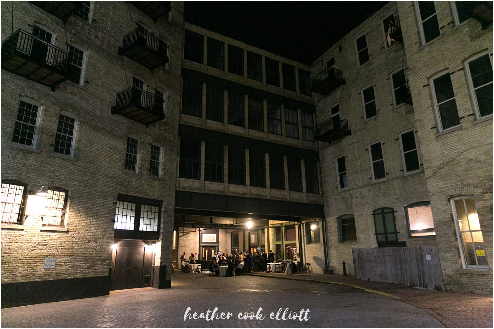 pritzlaff wedding at night