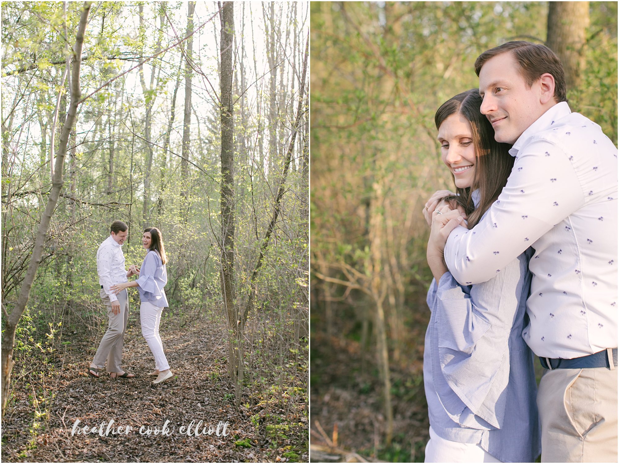 wisconsin lakefront engagement at home