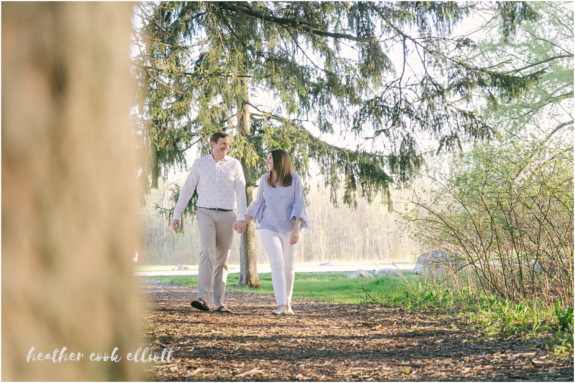 wisconsin lakefront engagement at home