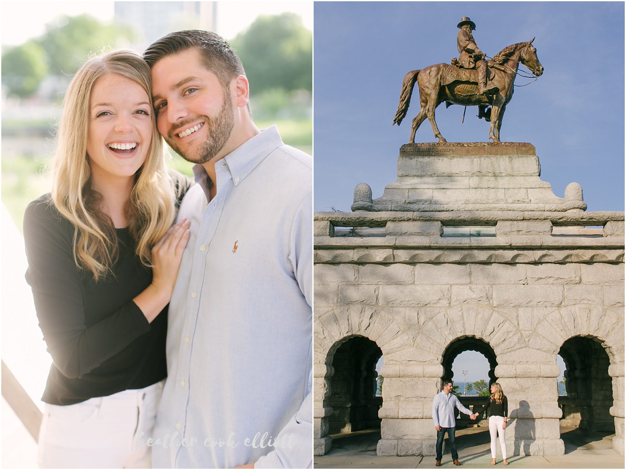 lincoln park chicago engagement and wedding