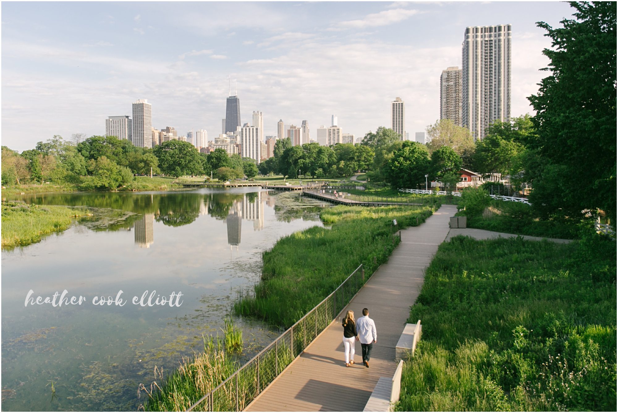 lincoln park chicago engagement and wedding