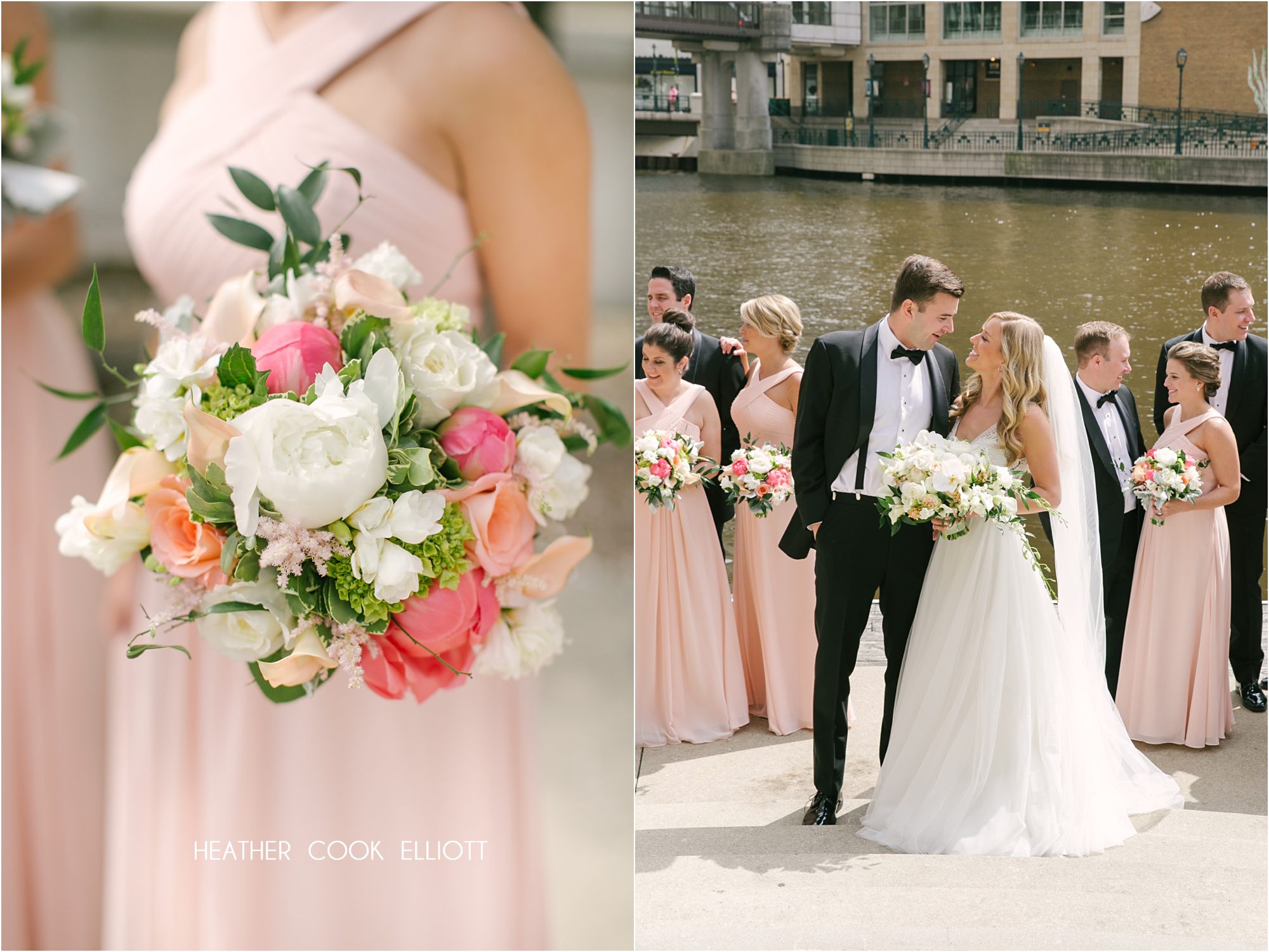 Milwaukee Art Museum Wedding Journeyman Hotel milwaukee spring wedding