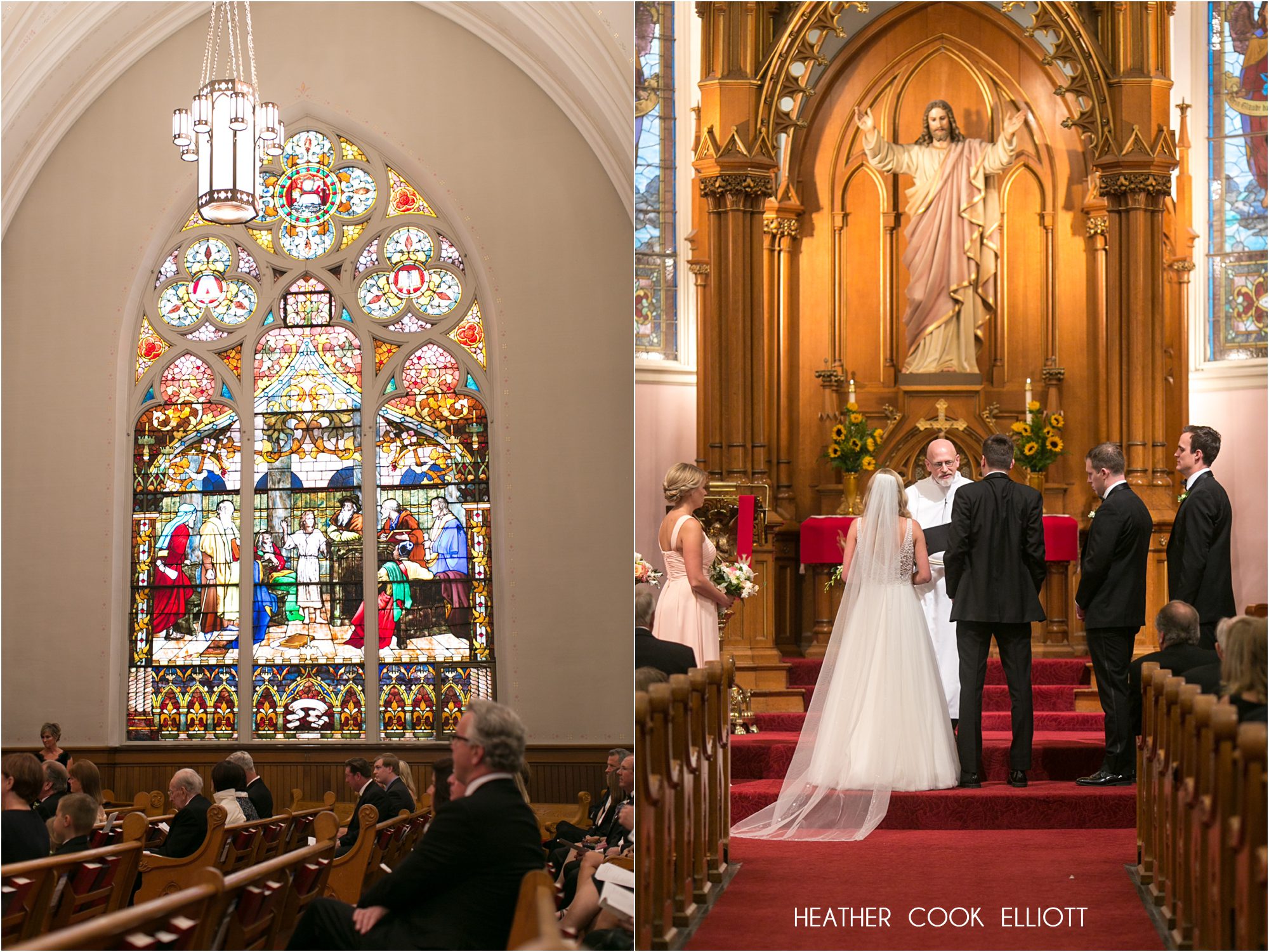 Milwaukee Art Museum Wedding  Grace Lutheran milwaukee spring wedding