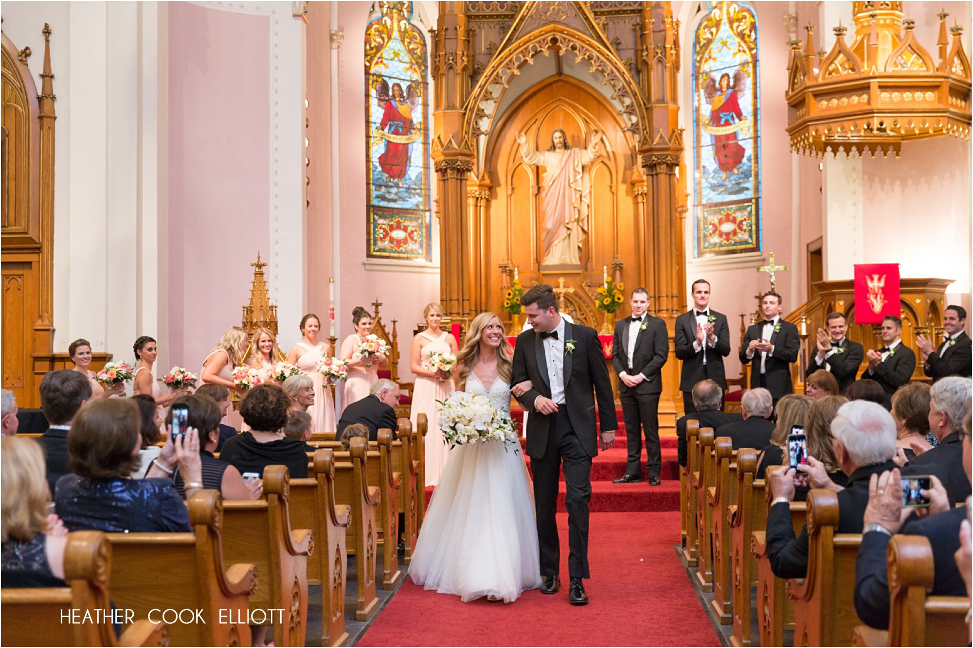 Milwaukee Art Museum Wedding  Grace Lutheran milwaukee spring wedding