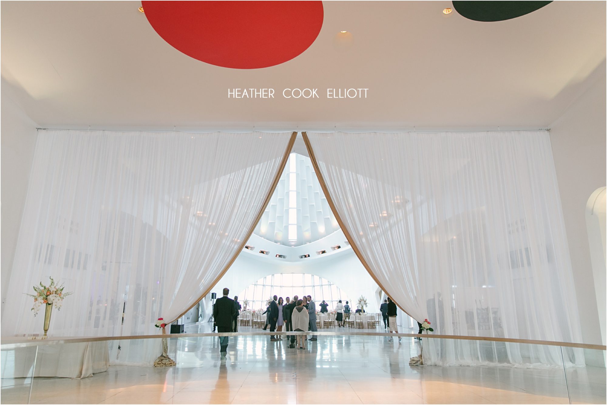 Milwaukee Art Museum Wedding reception