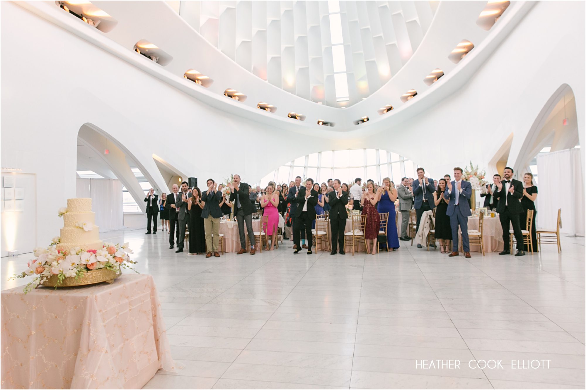 Milwaukee Art Museum Wedding reception