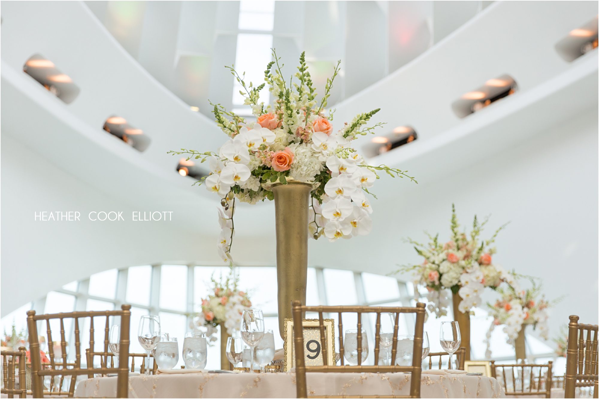 Milwaukee Art Museum Wedding reception