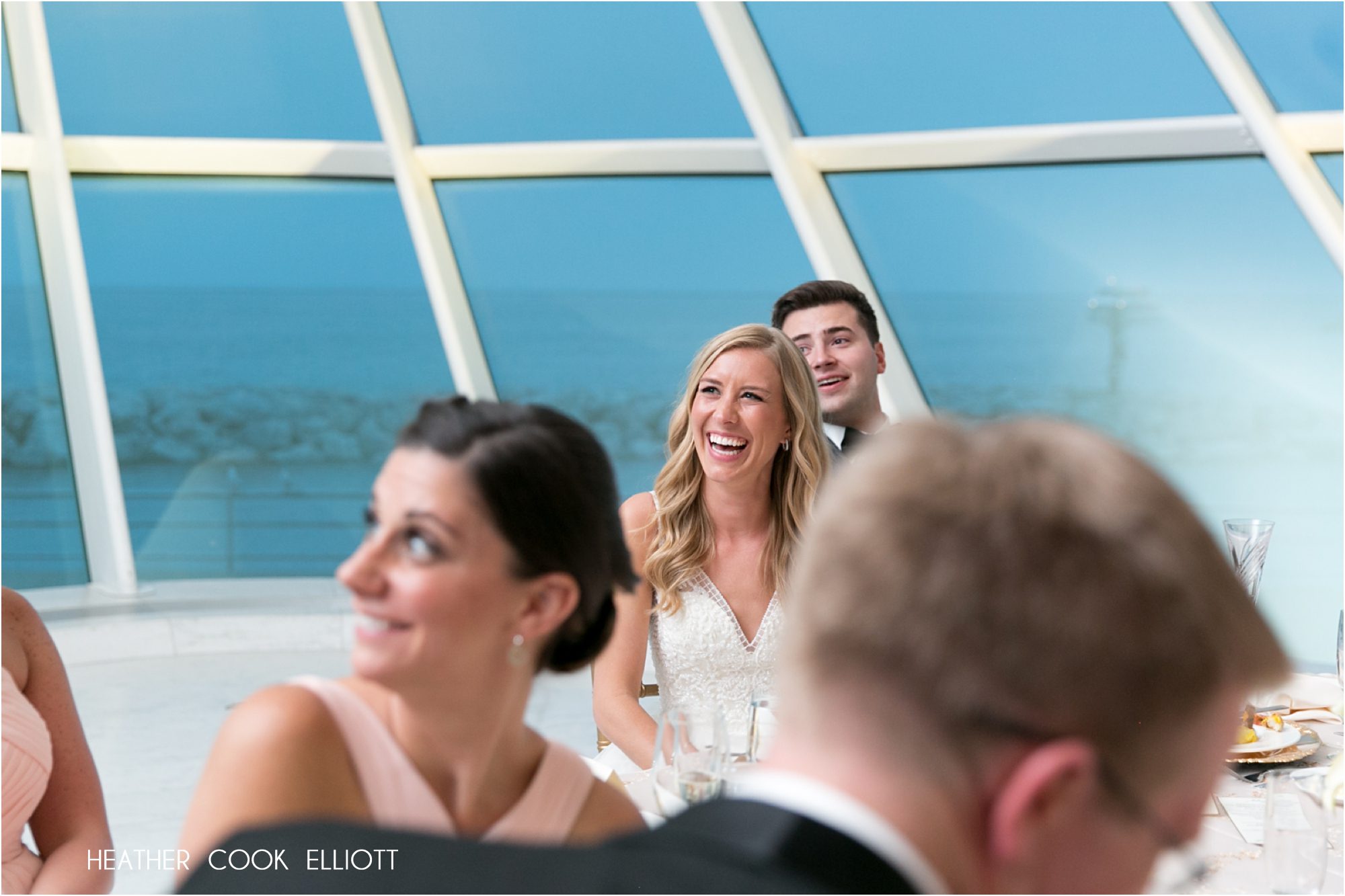 Milwaukee Art Museum Wedding reception