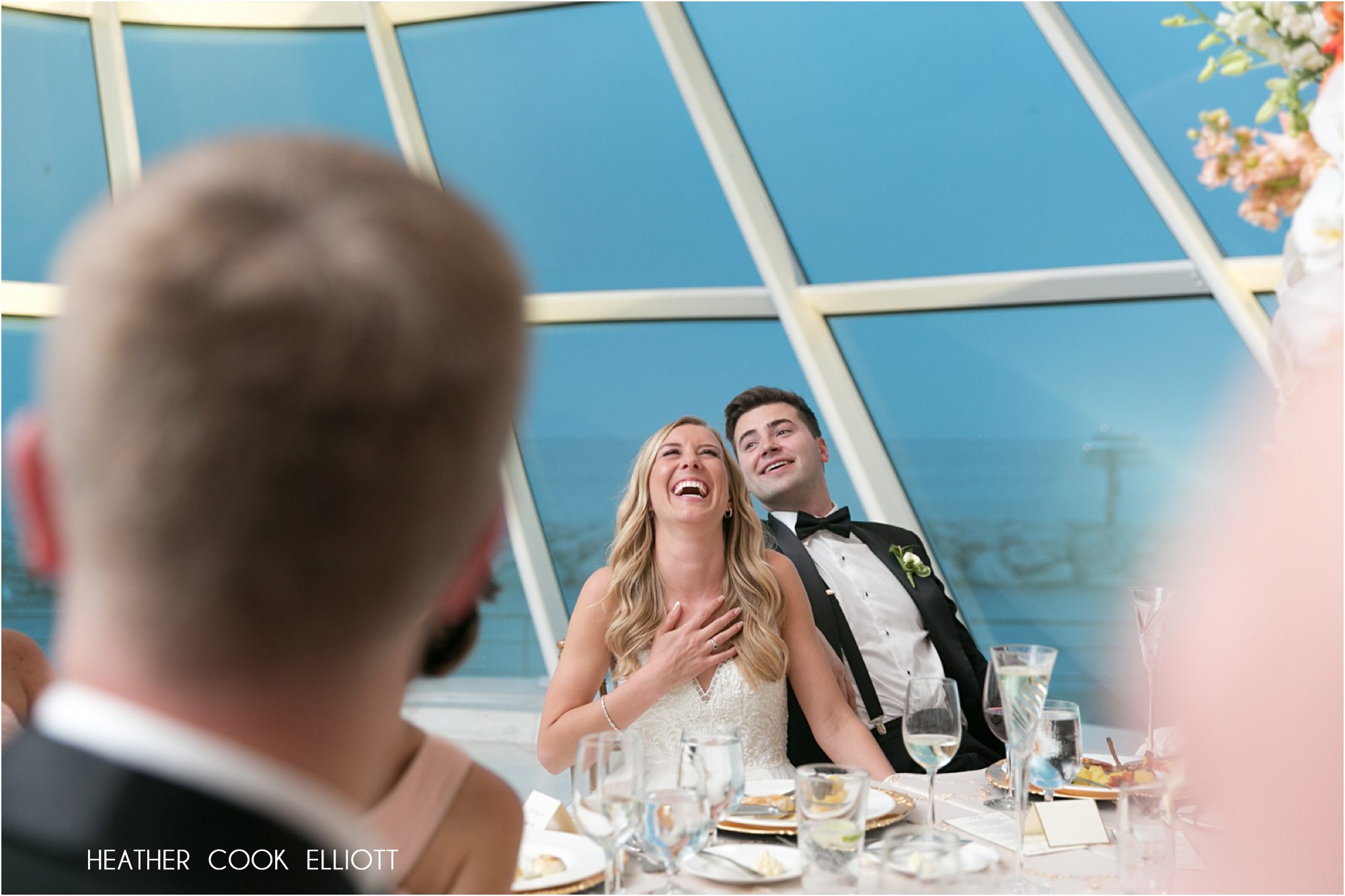 Milwaukee Art Museum Wedding reception