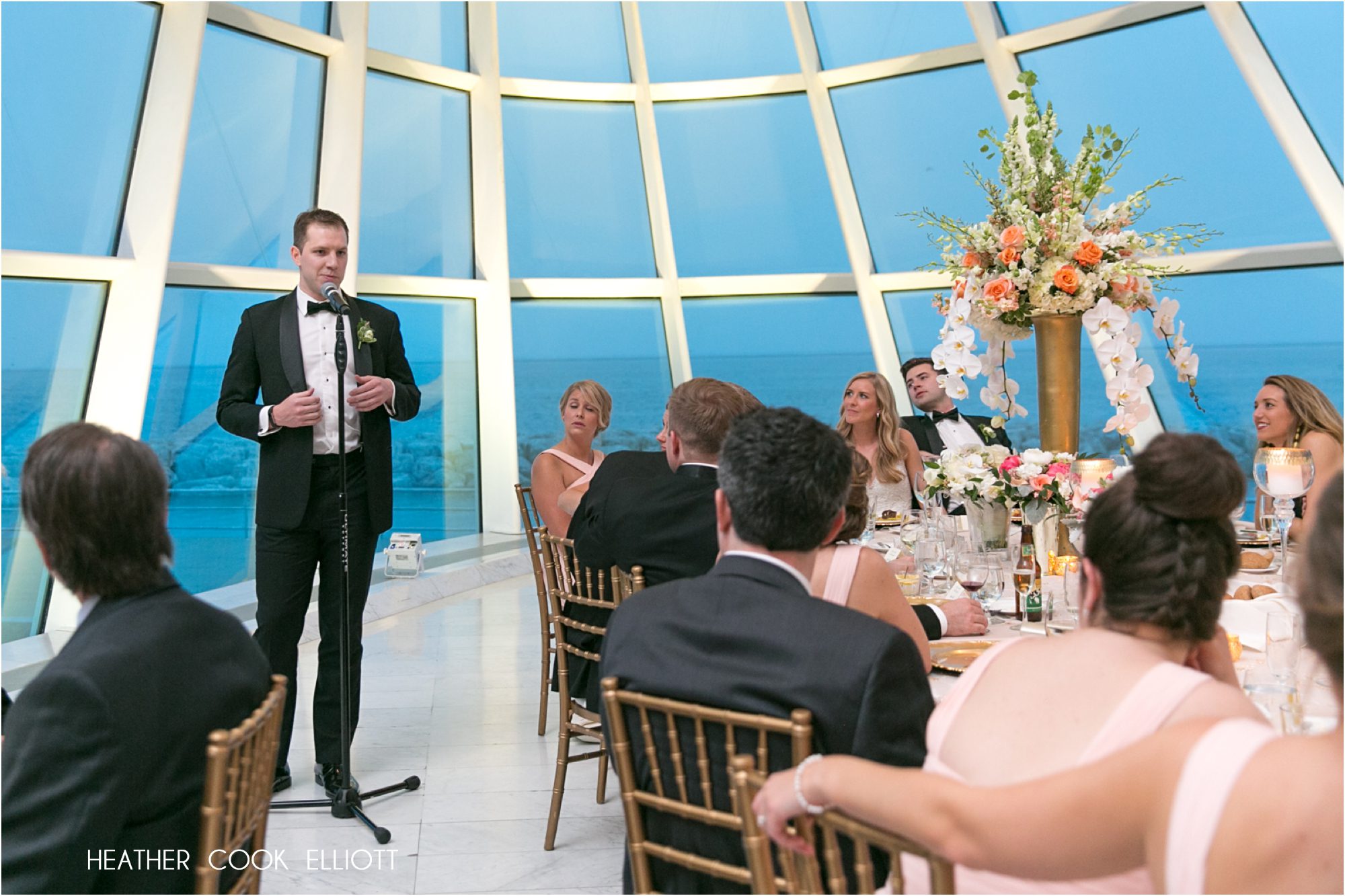 Milwaukee Art Museum Wedding reception