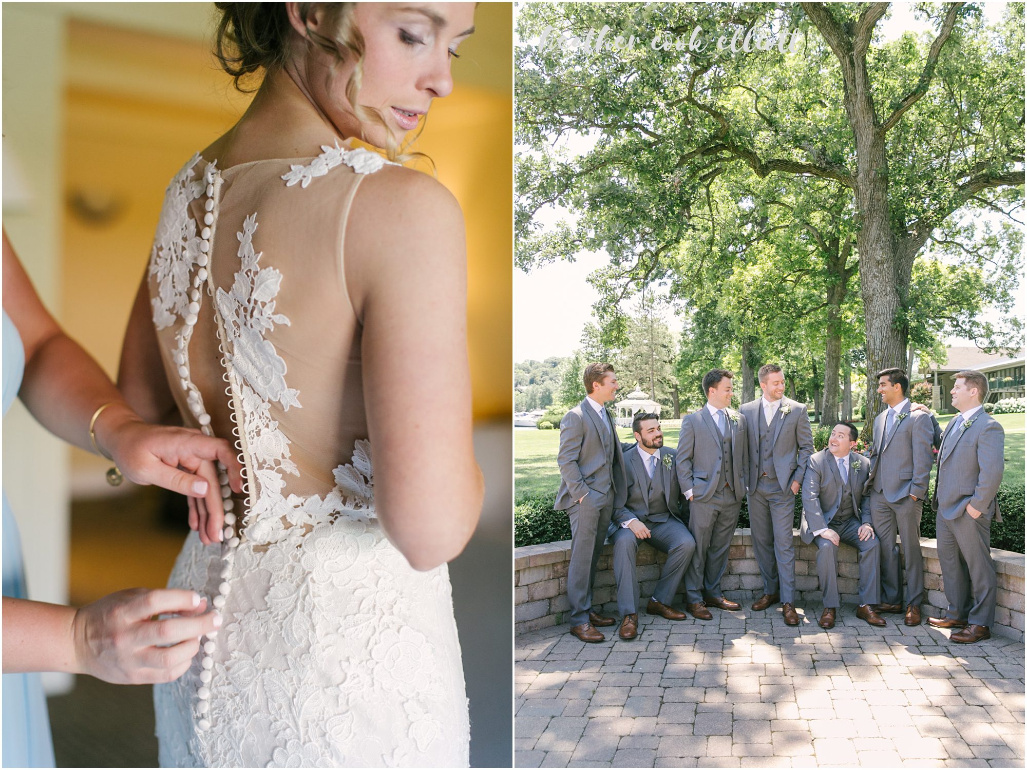 the abbey wedding lake geneva wedding