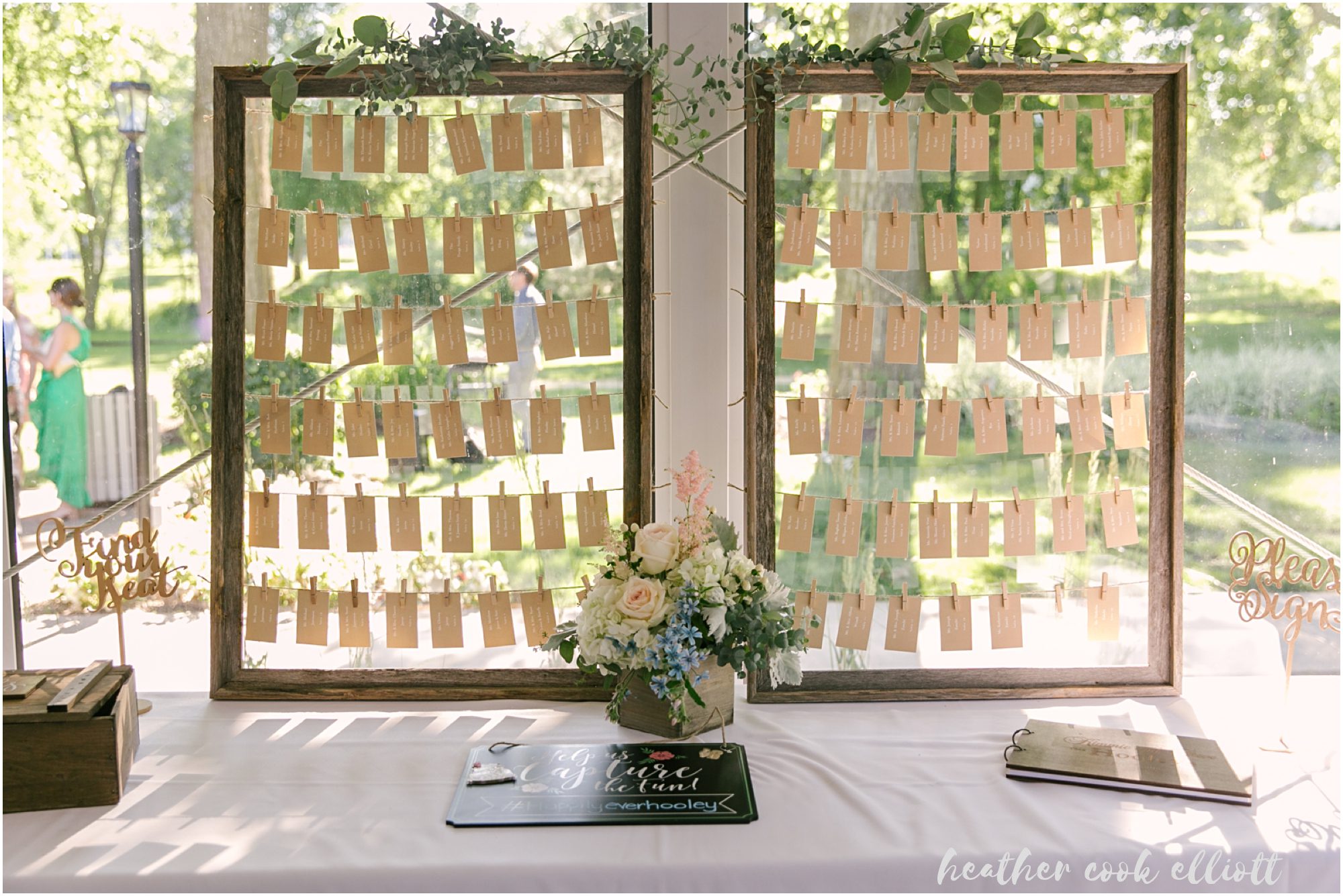 the abbey tent wedding fontana lake geneva