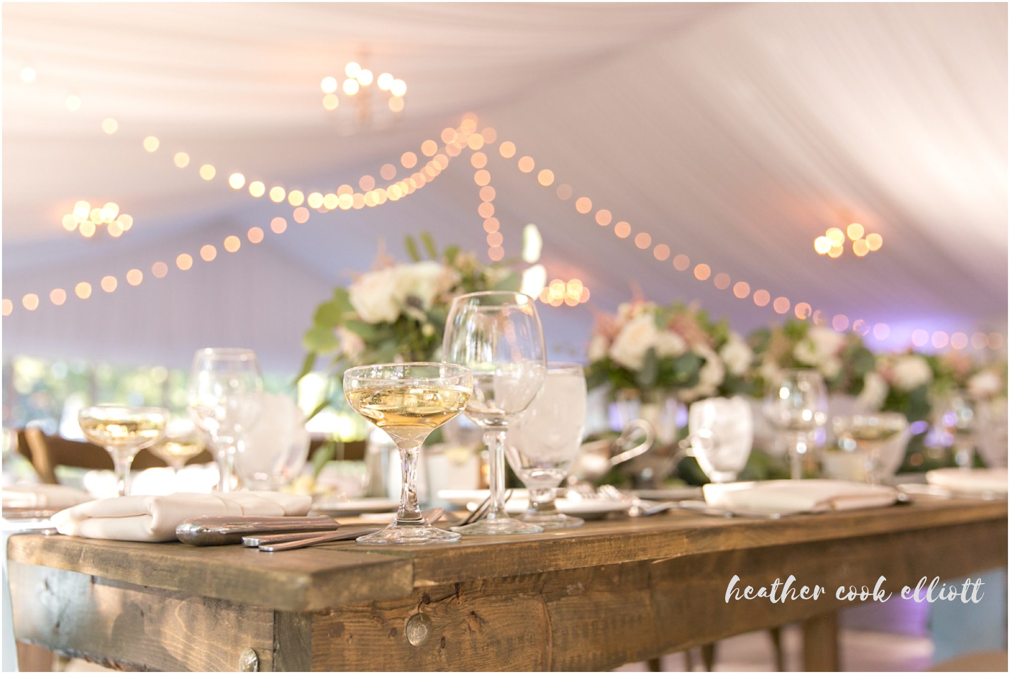 the abbey tent wedding fontana lake geneva
