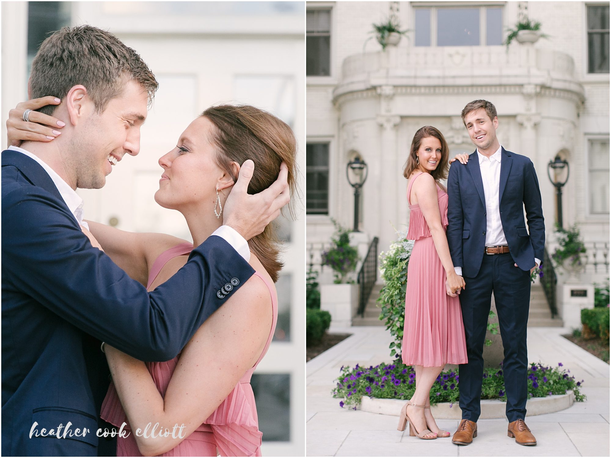 modern romantic milwaukee wedding engagement photography
