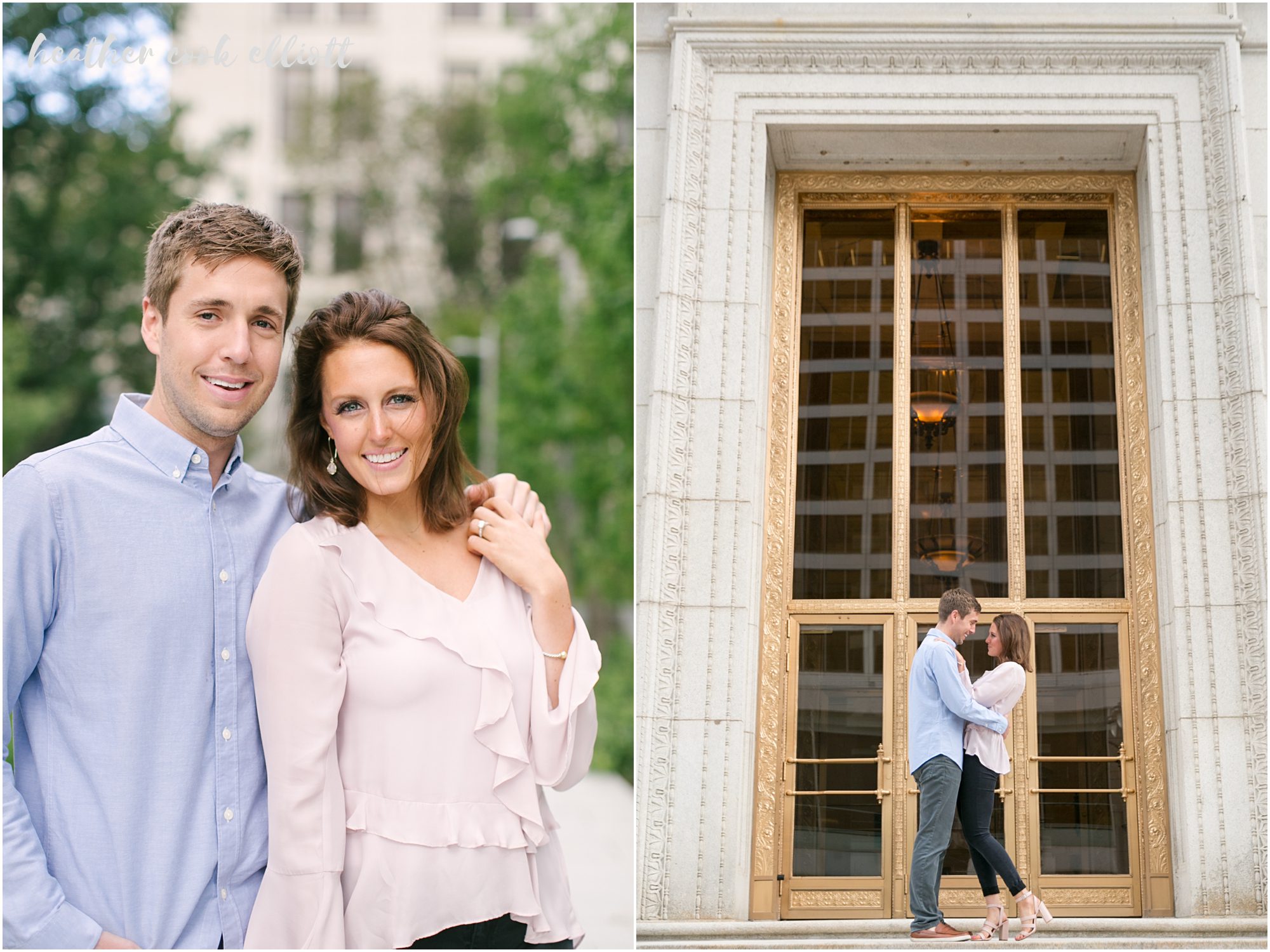 modern romantic milwaukee wedding engagement photography