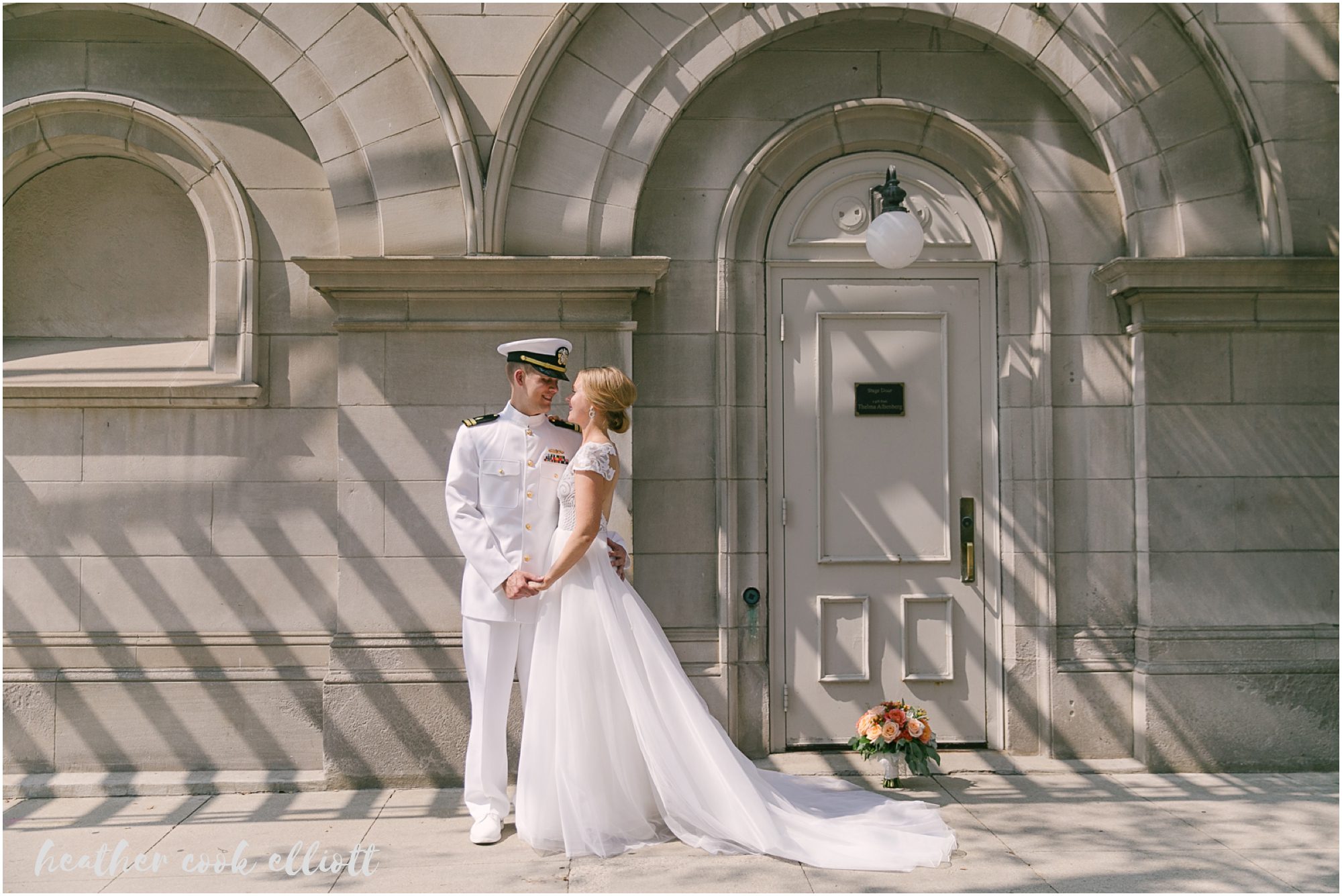 romantic milwaukee summer wedding military groom