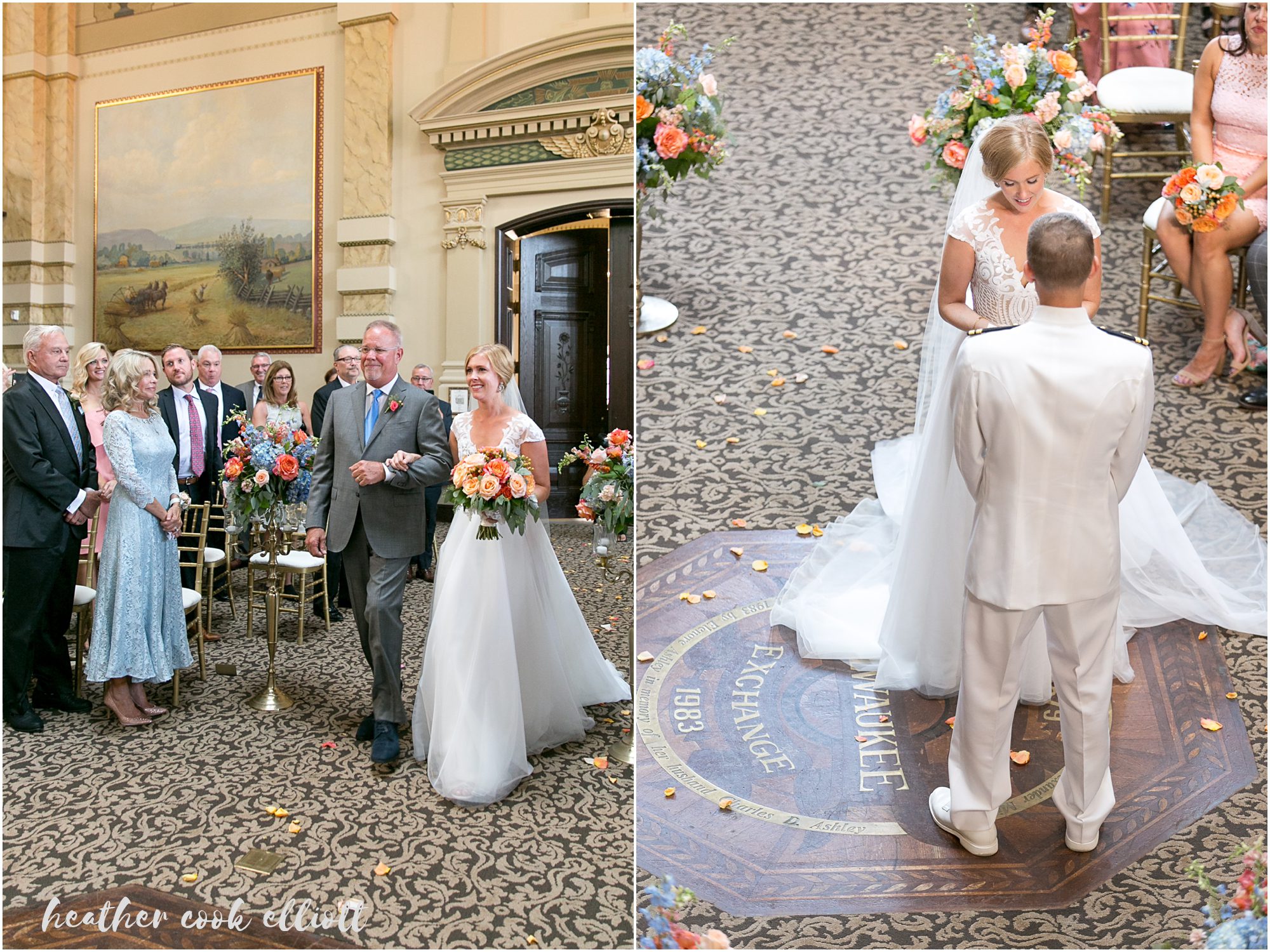 emotional grain exchange wedding ceremony