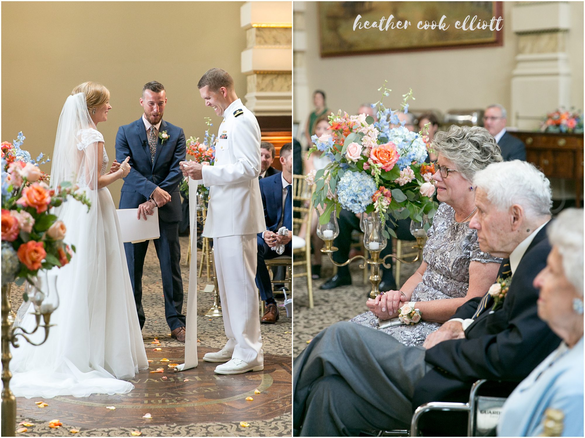emotional grain exchange wedding ceremony