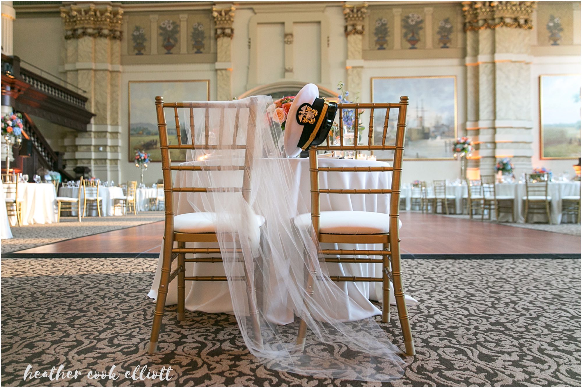 Grain Exchange Wedding reception details