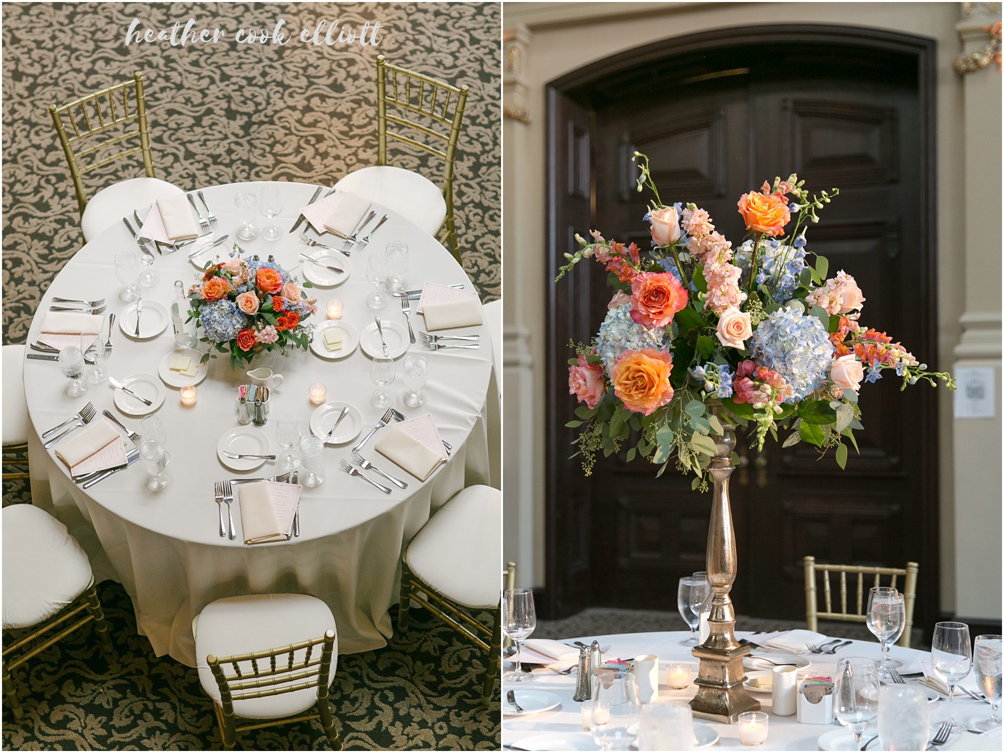 Grain Exchange Wedding reception details