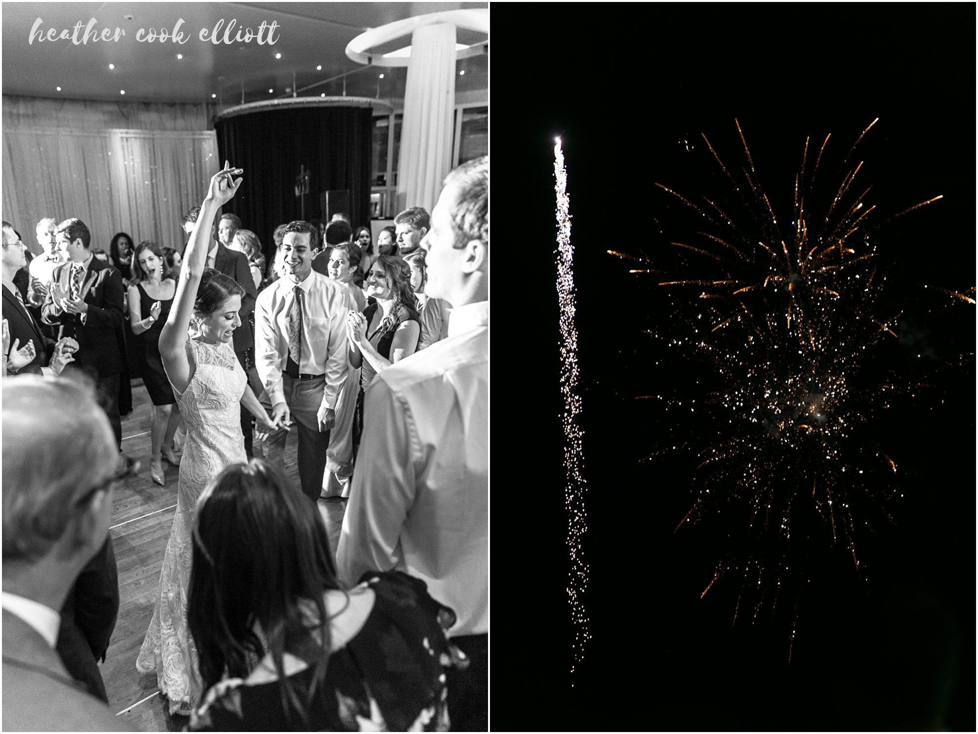 pilot house discovery world wedding fireworks