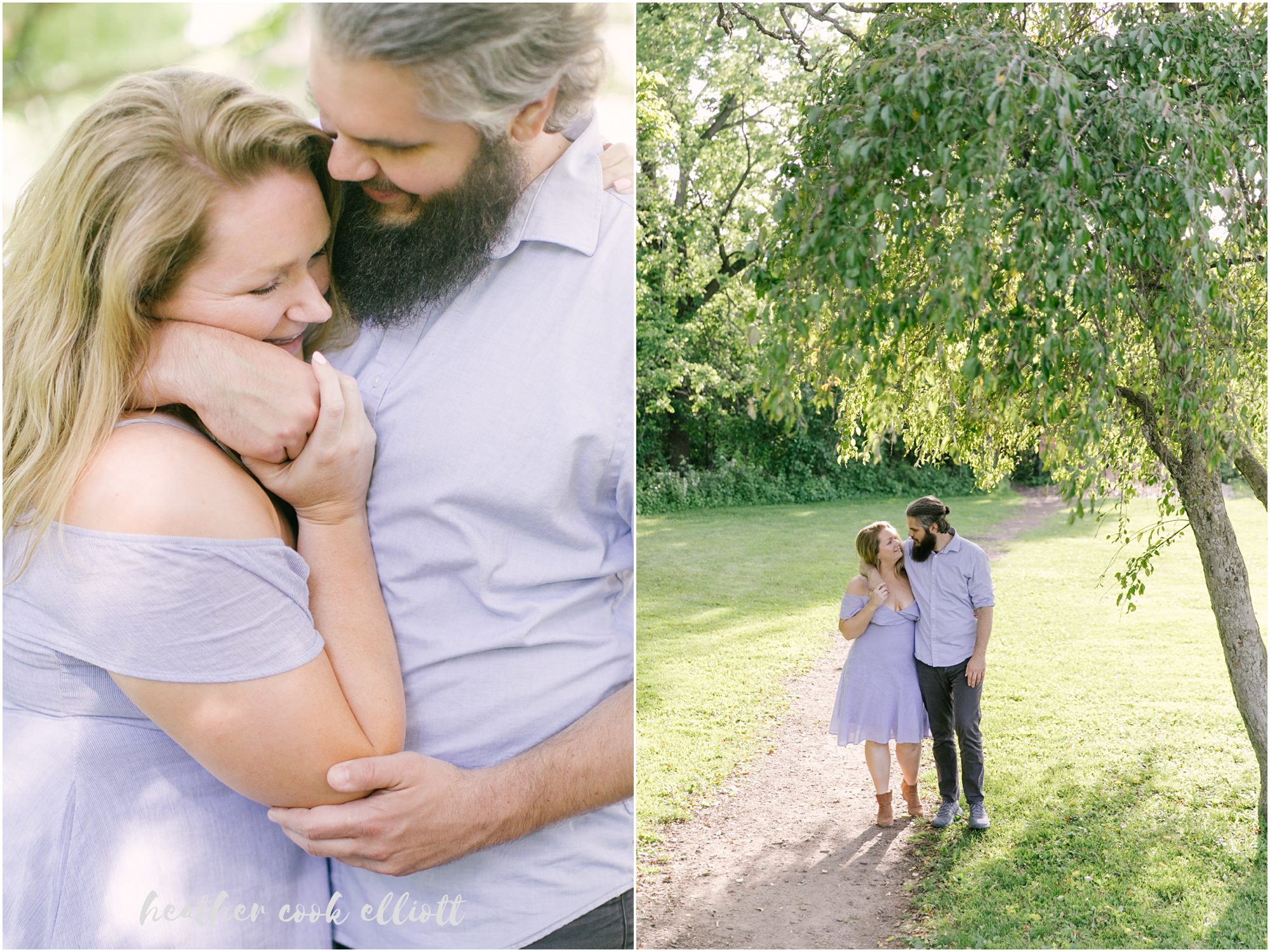 boerner botanical gardens engagement