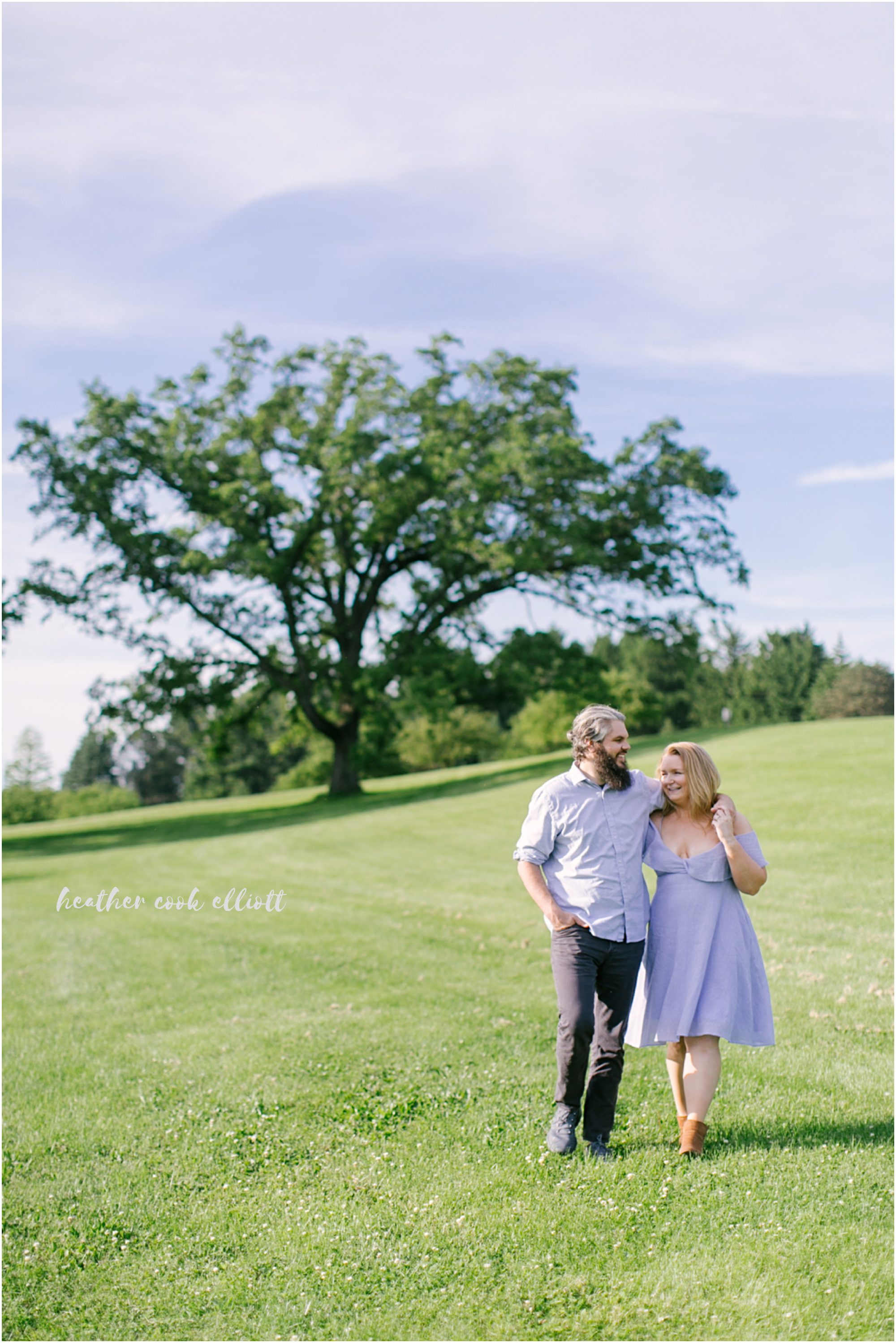 boerner botanical gardens engagement
