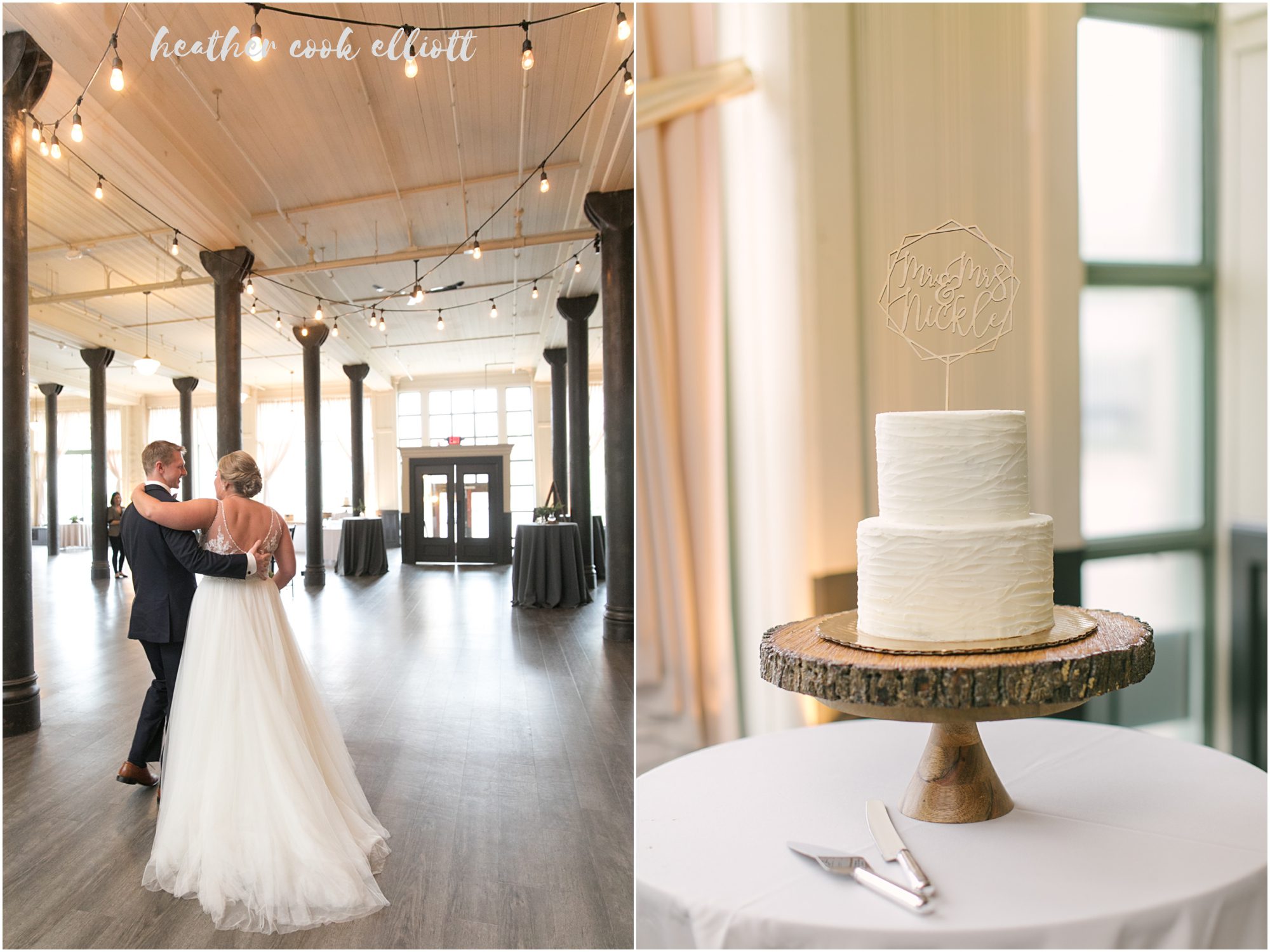 modern cake at pritzlaff