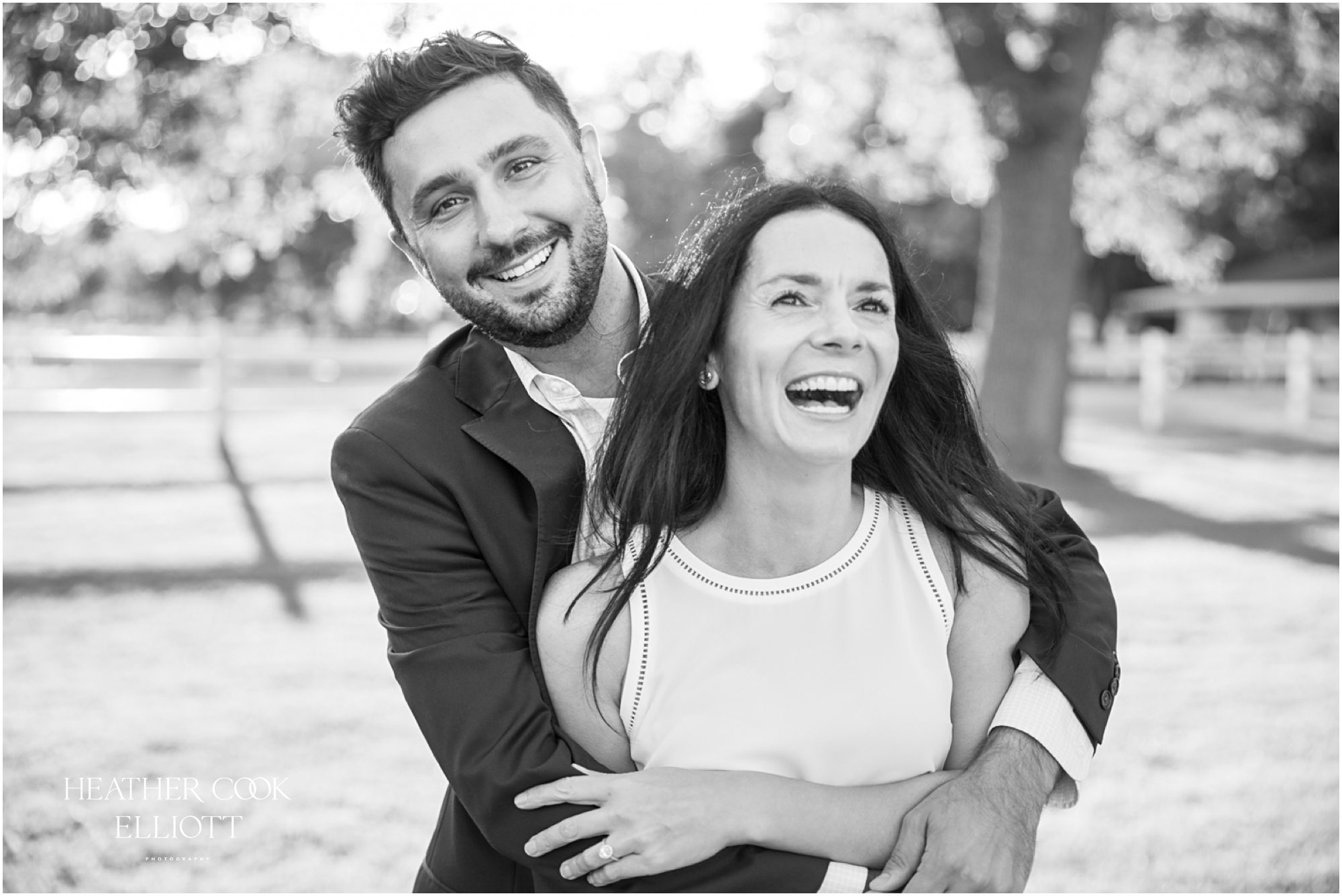 milwaukee sunset engagement at lake park