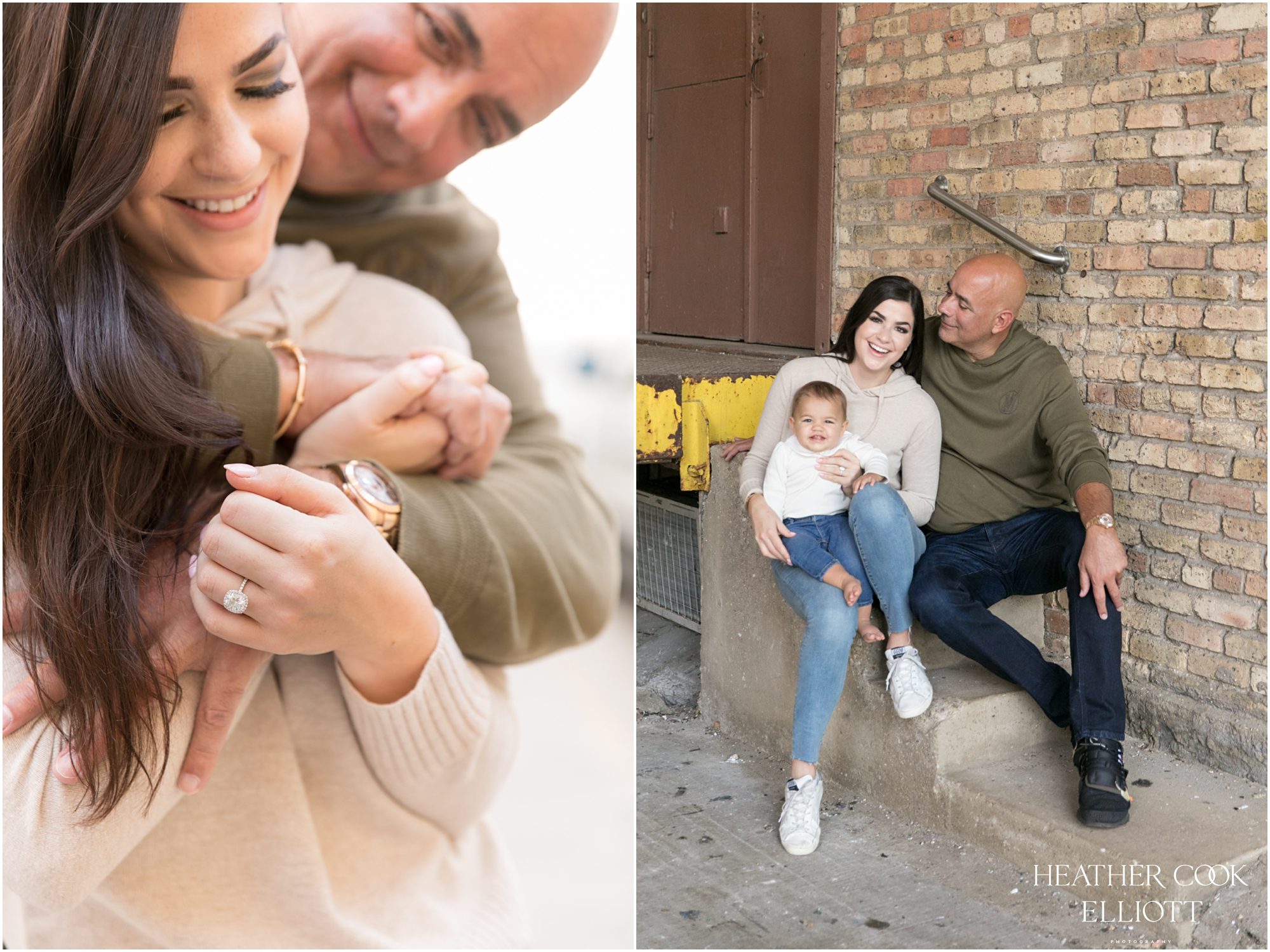 third ward engagement and family photography