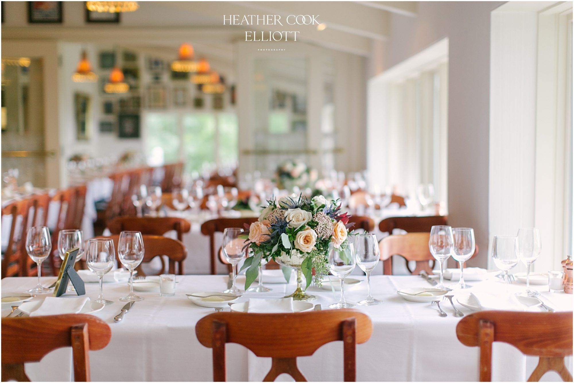 lake park bistro wedding reception details 